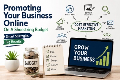 Promoting Your Business Online On A Shoestring Budget Promoting Your Business Online On A Shoestring Budget